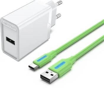 Barevná nabíječka s USB-C kabelem