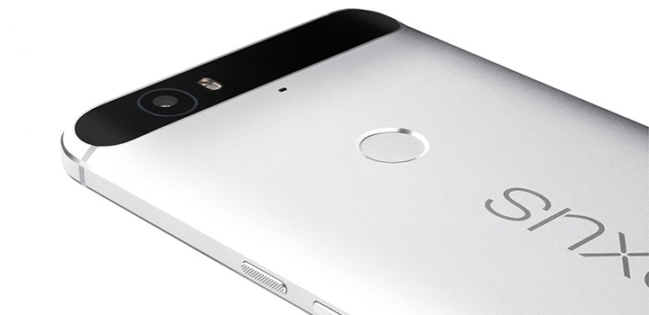 Huawei Nexus 6P – čtečka otisků prstů