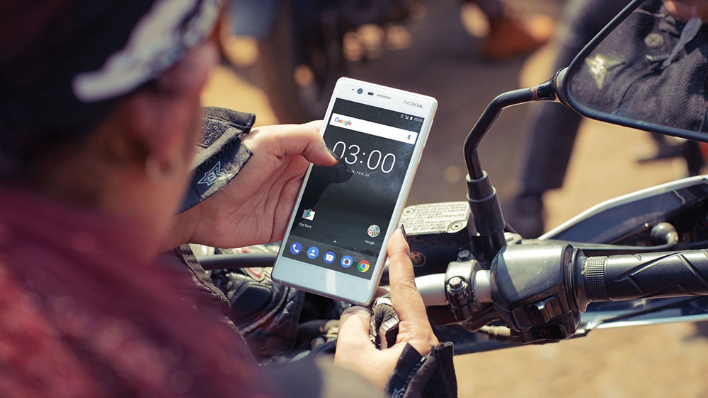 Nokia 3, displej