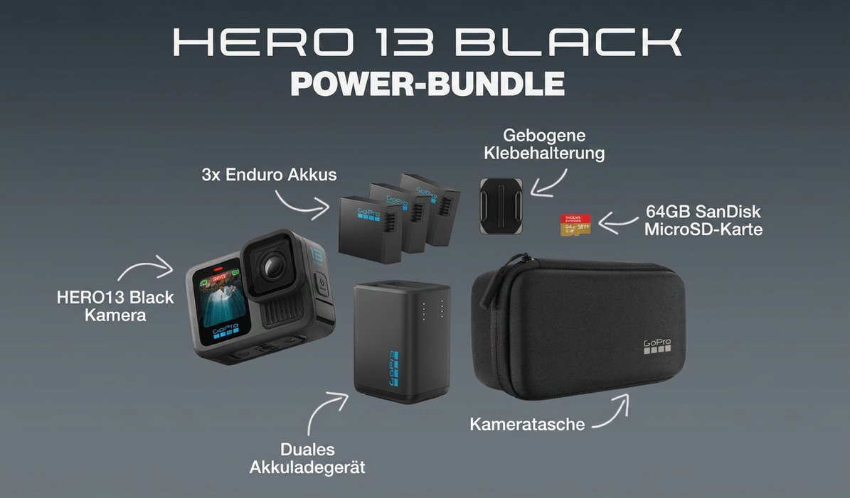 GoPro HERO13 Schwarz Outdoor-Kamera