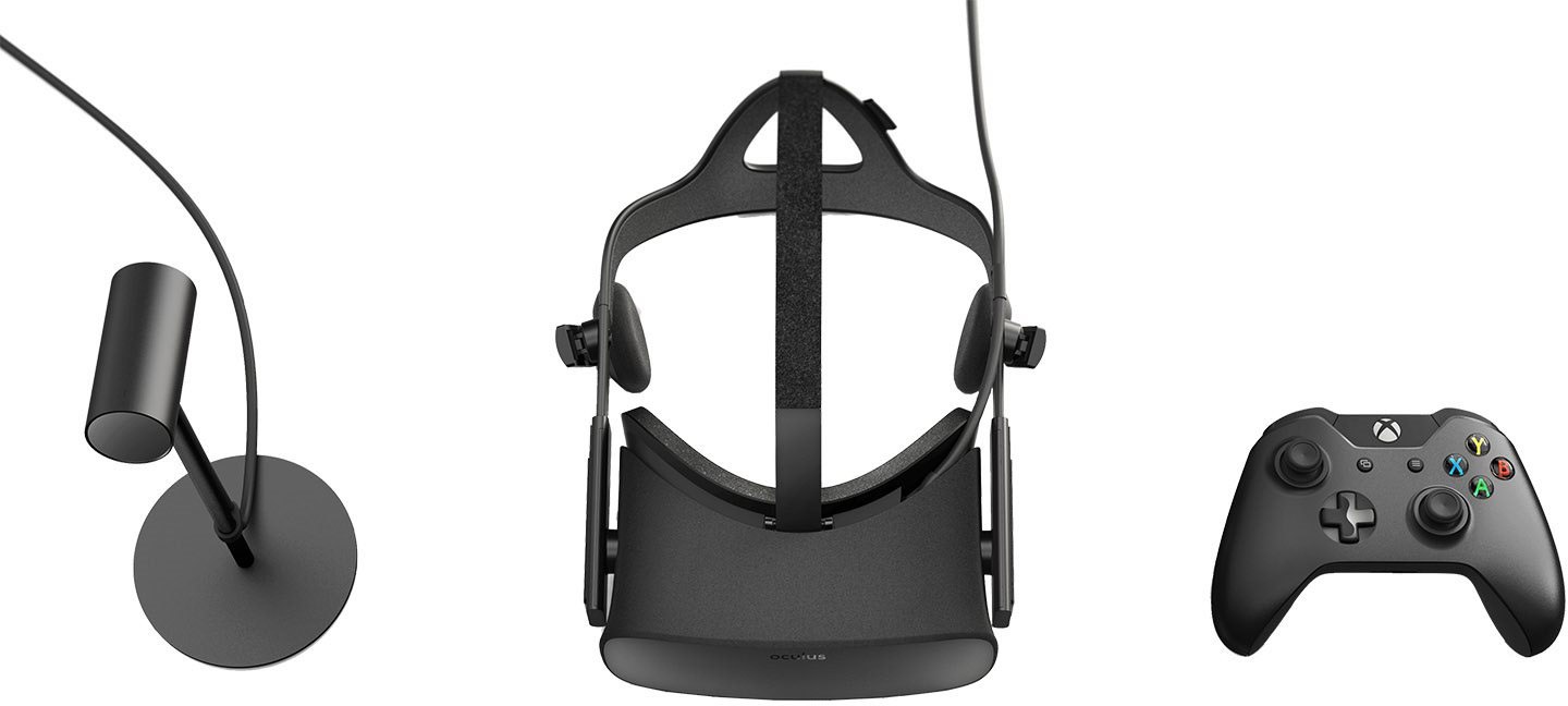 Oculus Rift HD - obsah balenia