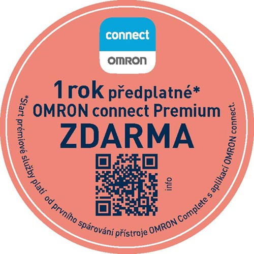 Tlakoměr OMRON Complete s EKG