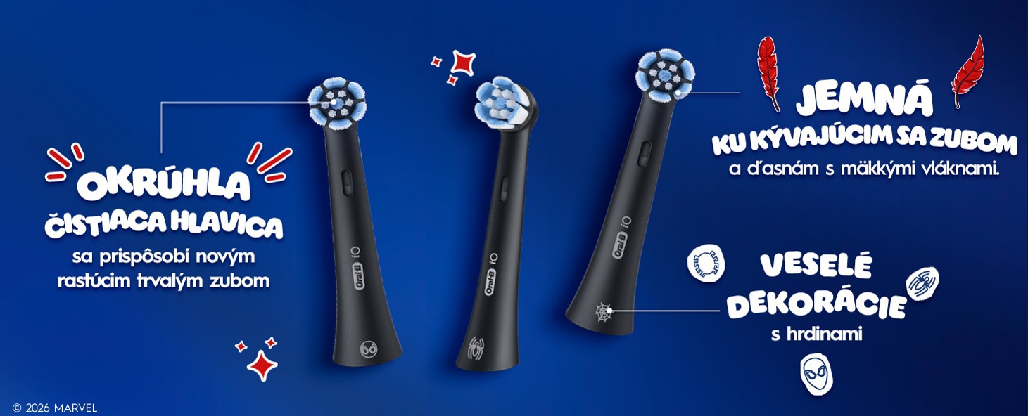 Detská elektrická zubná kefka Oral-B Pro Kids Spiderman
