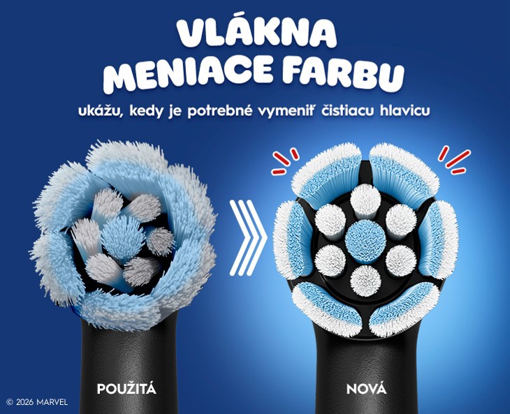 Detská elektrická zubná kefka Oral-B Pro Kids Spiderman