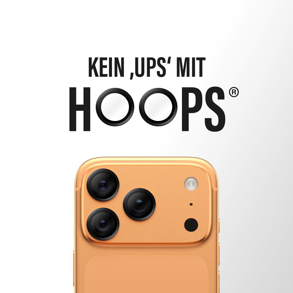 Schutzglas für Kameraobjektiv PanzerGlass Hoops