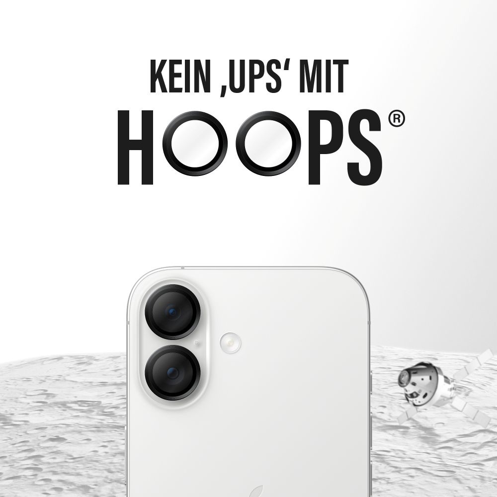Schutzglas für Kameraobjektiv PanzerGlass Hoops Ceramic II