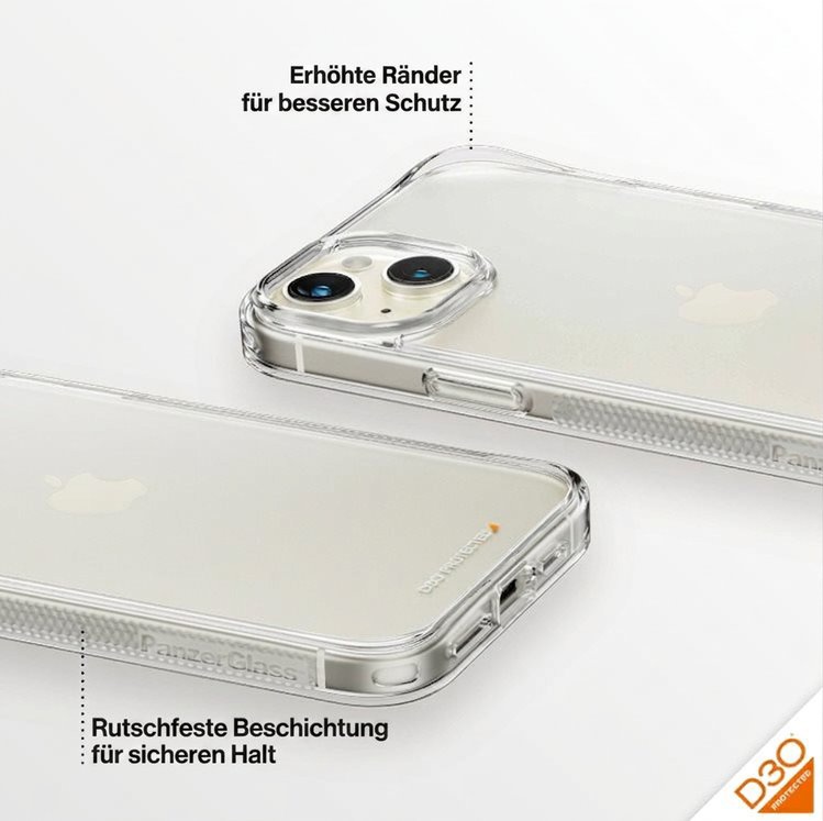 Handyhülle PanzerGlass HardCase Apple iPhone 15 Plus Handyhülle PanzerGlass HardCase Apple iPhone 15 Plus