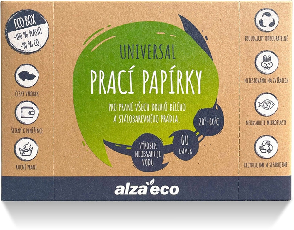 AlzaEco Universal Washing Papers