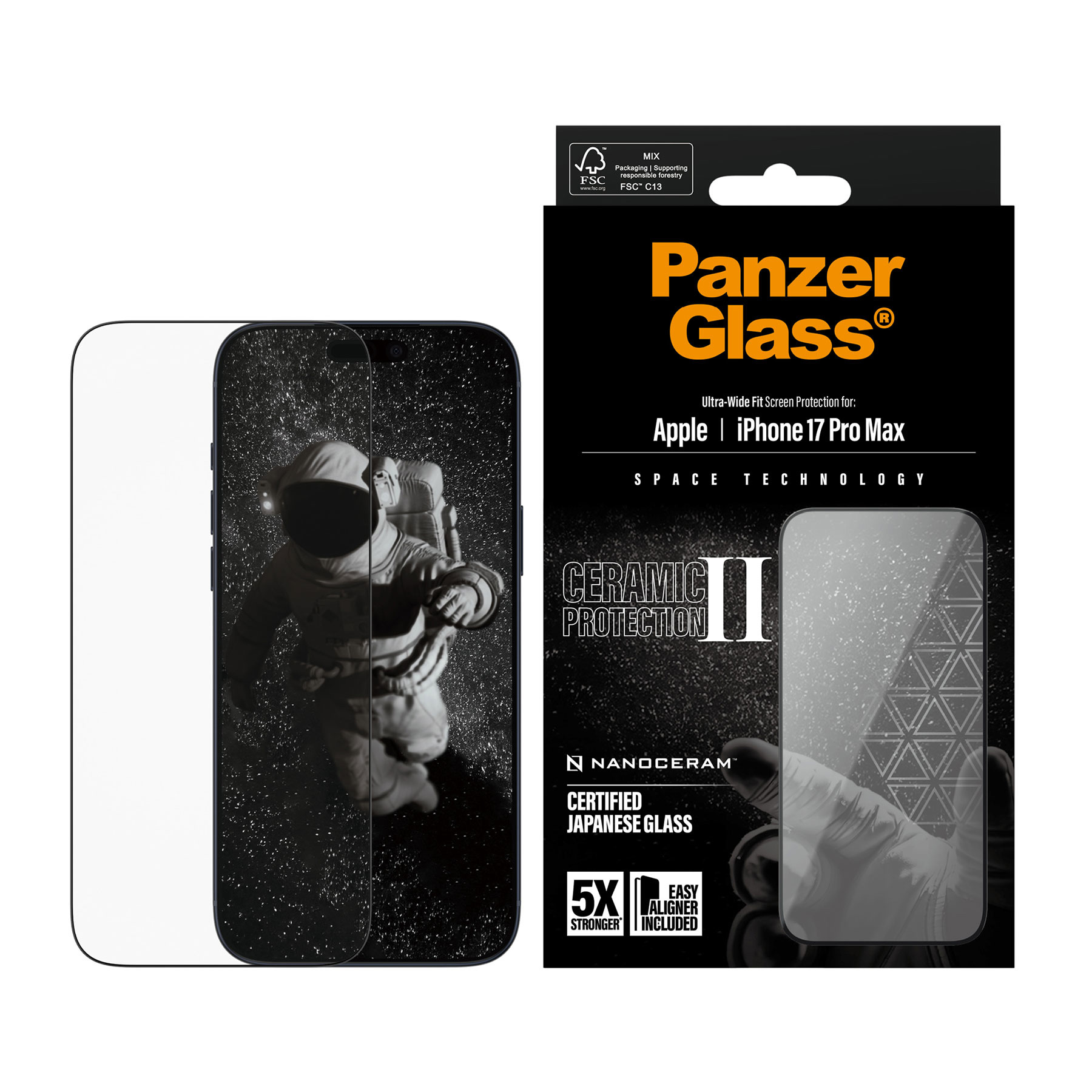 Schutzglas PanzerGlass Ceramic II