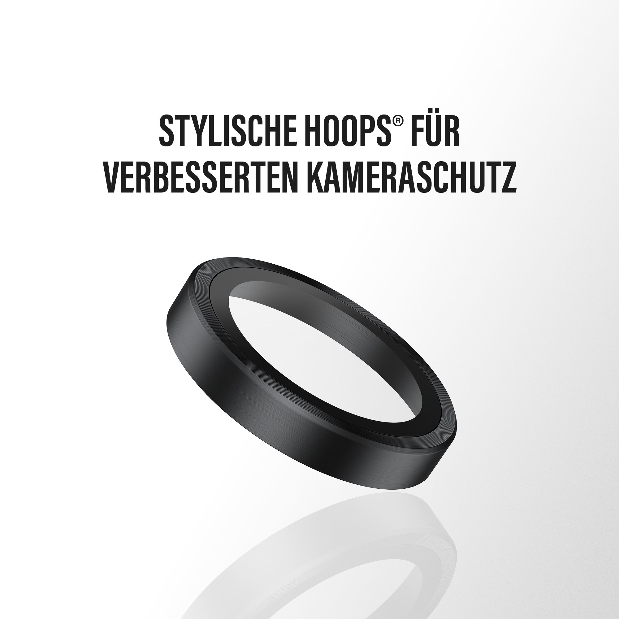Schutzglas für Kameraobjektiv PanzerGlass Hoops