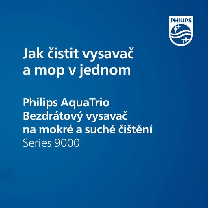 Tyčový vysavač Philips Series 9000 AquaTrio 3v1 XW9383/01