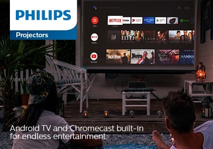 Philips Projektoren mit Android TV