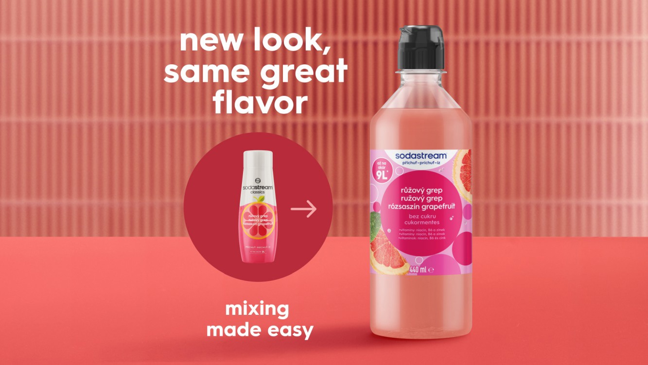 SodaStream Sirup Pink Grapefruit Zero 440 ml