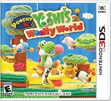 Nintendo 3DS Poochy Yoshis Woolly World