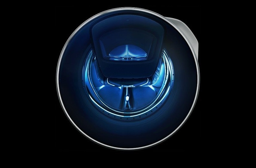 Interní osvětlení pračky Samsung