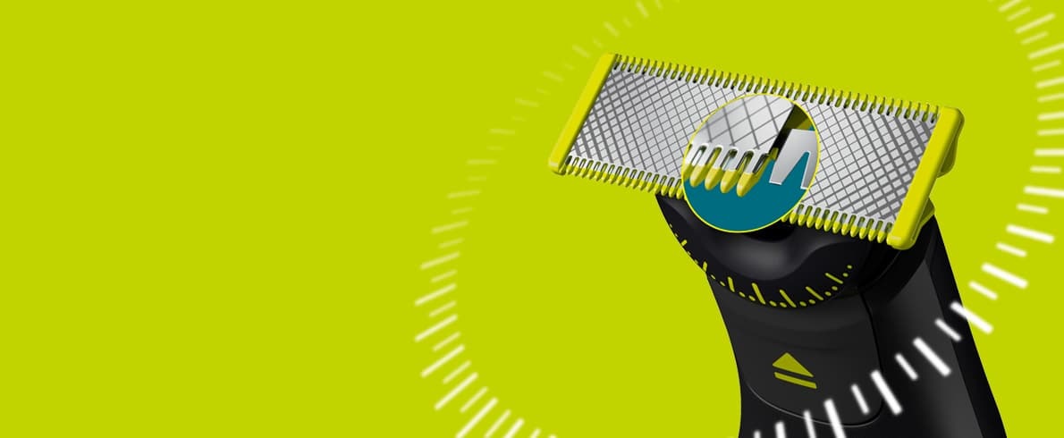 Unique OneBlade Technology Philips OneBlade Pro 360 QP6542/15
