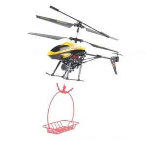 RC-Hubschrauber mit Winde und Korb