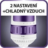 Kulmofén Rowenta CF9520F0 Brush Active Compact