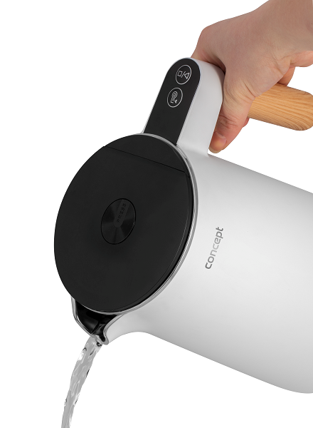 Electric kettle CONCEPT RK3301 1,5 l Salt & Pepper