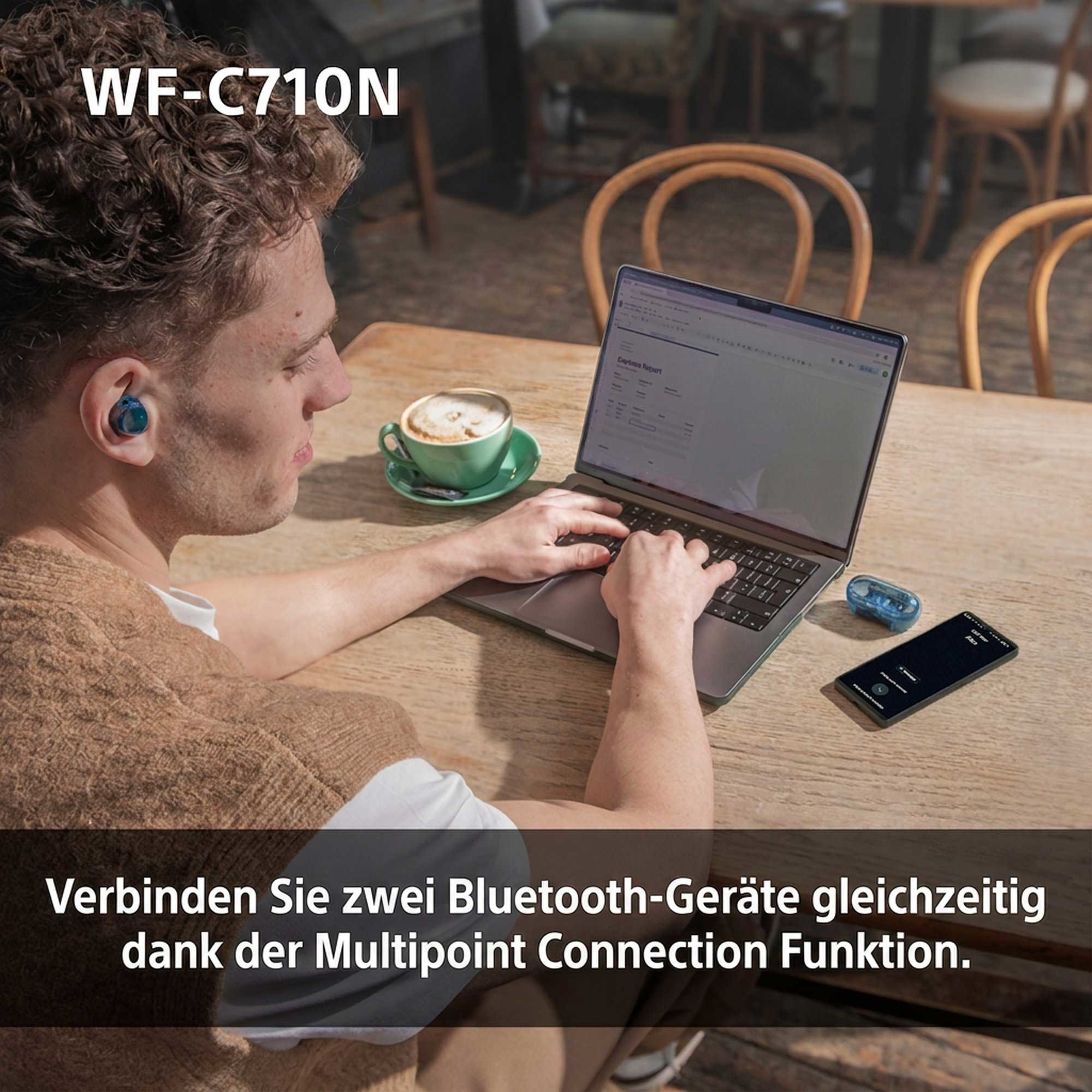 Kabellose Kopfhörer Sony Noise Cancelling WF-C710N