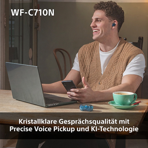 Kabellose Kopfhörer Sony Noise Cancelling WF-C710N