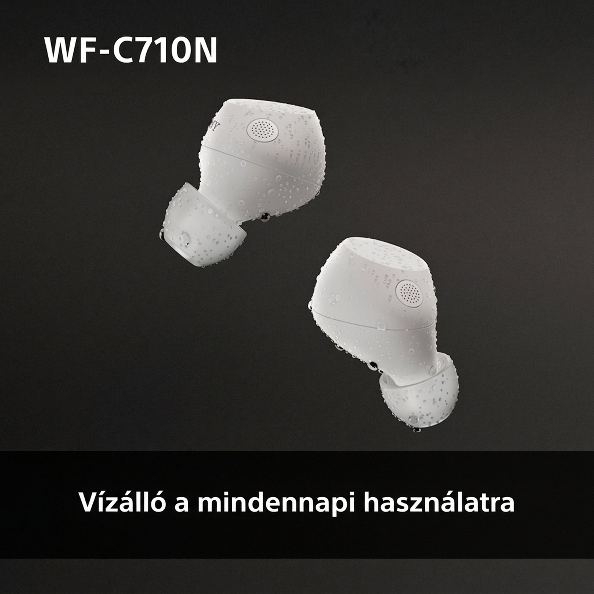 IPX4 vízálló Sony Noise Cancelling WF-C710N fülhallgató