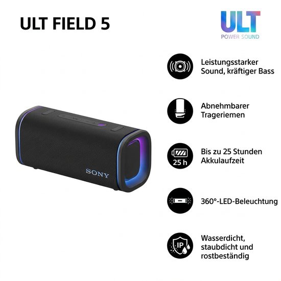 Bluetooth-Lautsprecher Sony ULT Field 5
