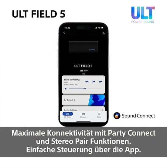 Bluetooth-Lautsprecher Sony ULT Field 5