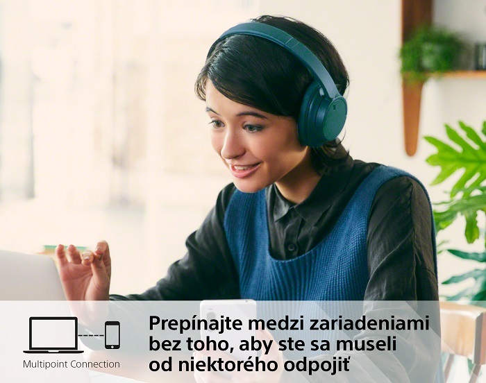 Bezdrôtové slúchadlá Sony Noise Cancelling WH-CH720N