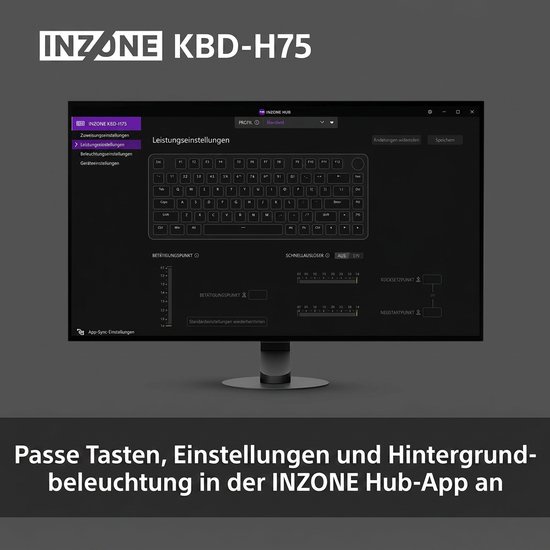 Sony Inzone KBD-H75