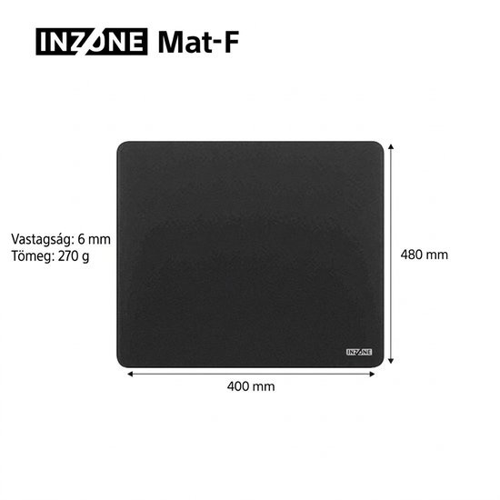Sony INZONE Mat-F gaming egérpad felülete