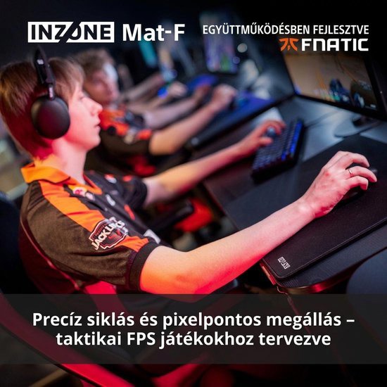 Sony INZONE Mat-F precíz siklást biztosító felülettel