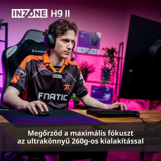 Könnyű Sony INZONE H9 II gaming headset
