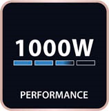 Leistungsaufnahme 1000 W
