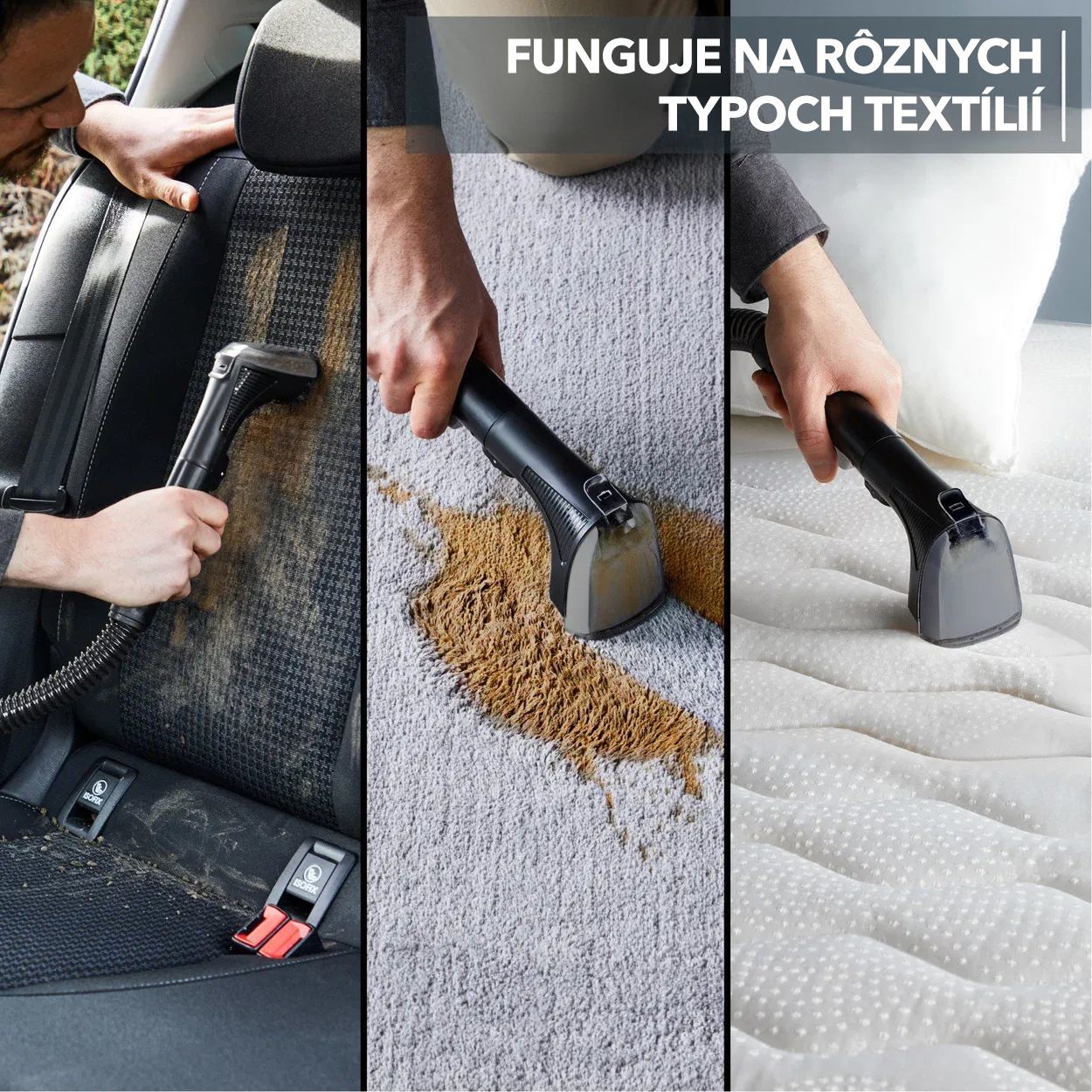 Čistič kobercov Rowenta IN5020F0 Clean IT 750W Multifunkčný vysávač Rowenta IN5020F0 Clean IT 750W