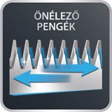 Samosotřící čepele