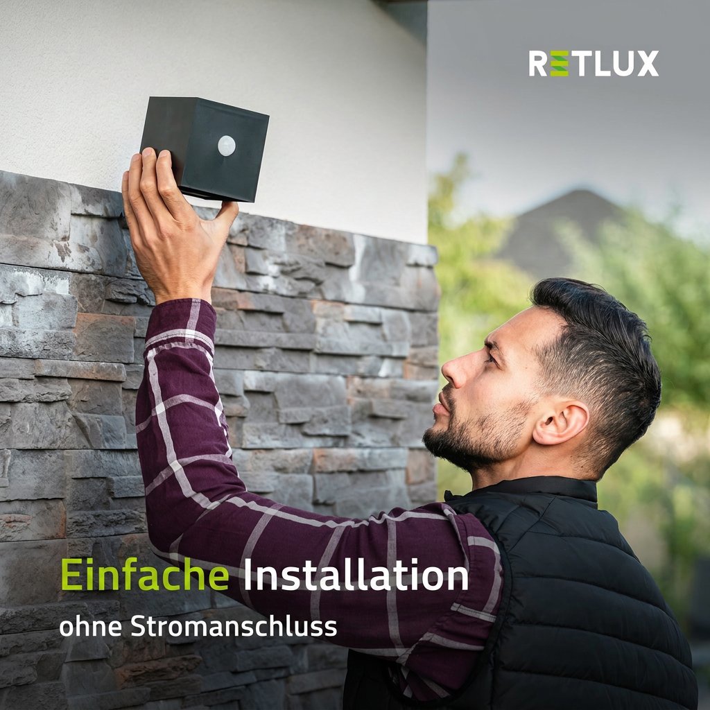 Gartenbeleuchtung RETLUX RGL 120 Solar LED CW