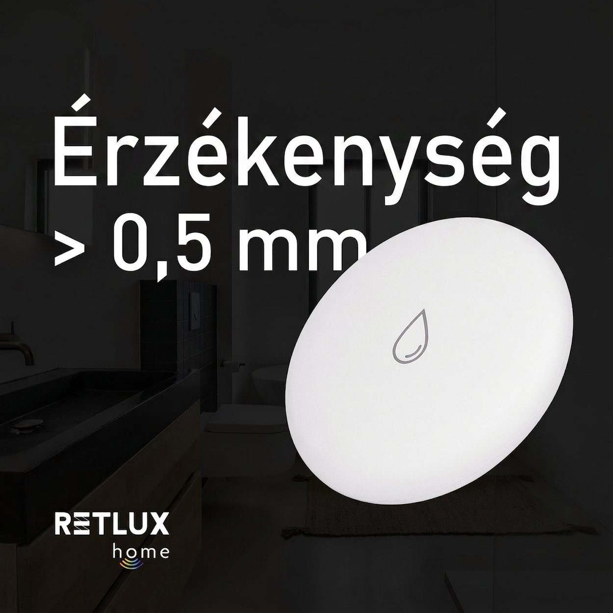 RETLUX RSH 310 okos vízszivárgás-érzékelő