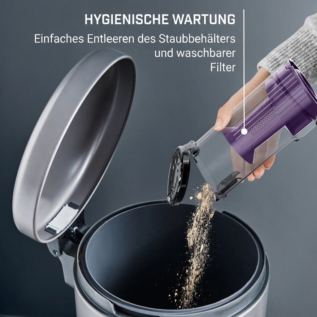 Akku-Stielstaubsauger Rowenta RH6A31WO X-PERT 7.60