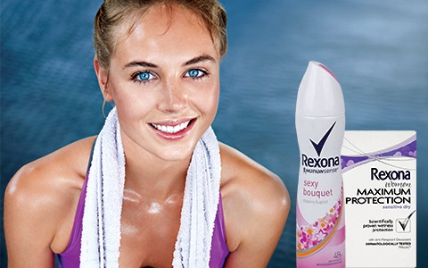 Dámské deodoranty a antiperspiranty Rexona