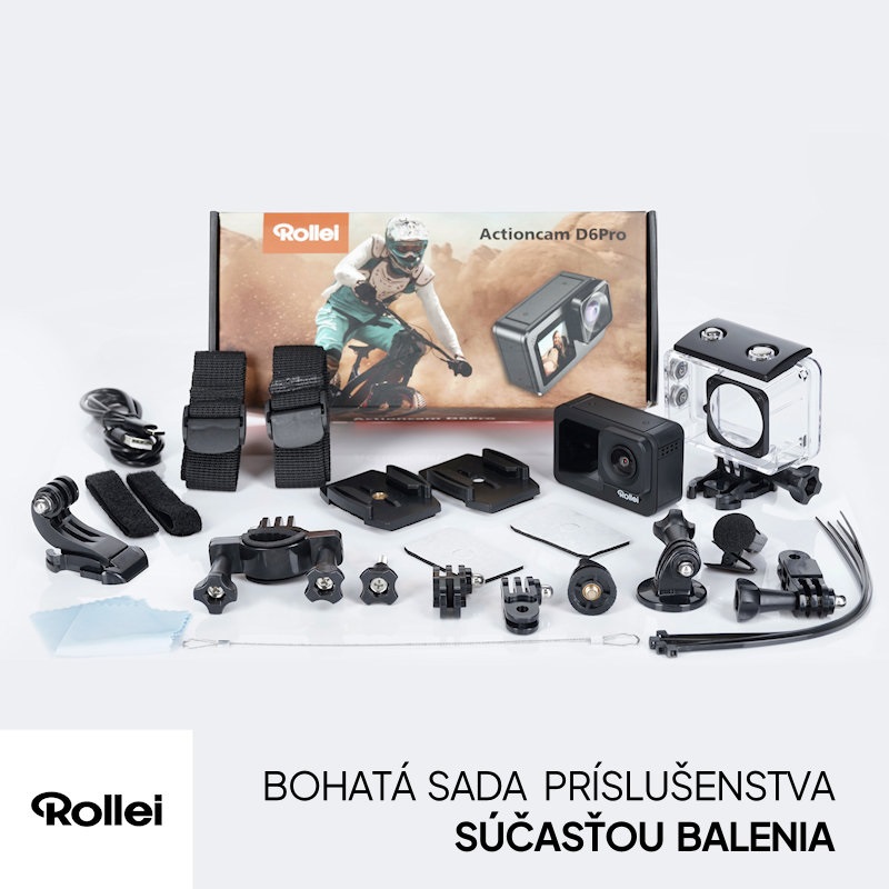 Outdoorová kamera Rollei ActionCam D6Pro