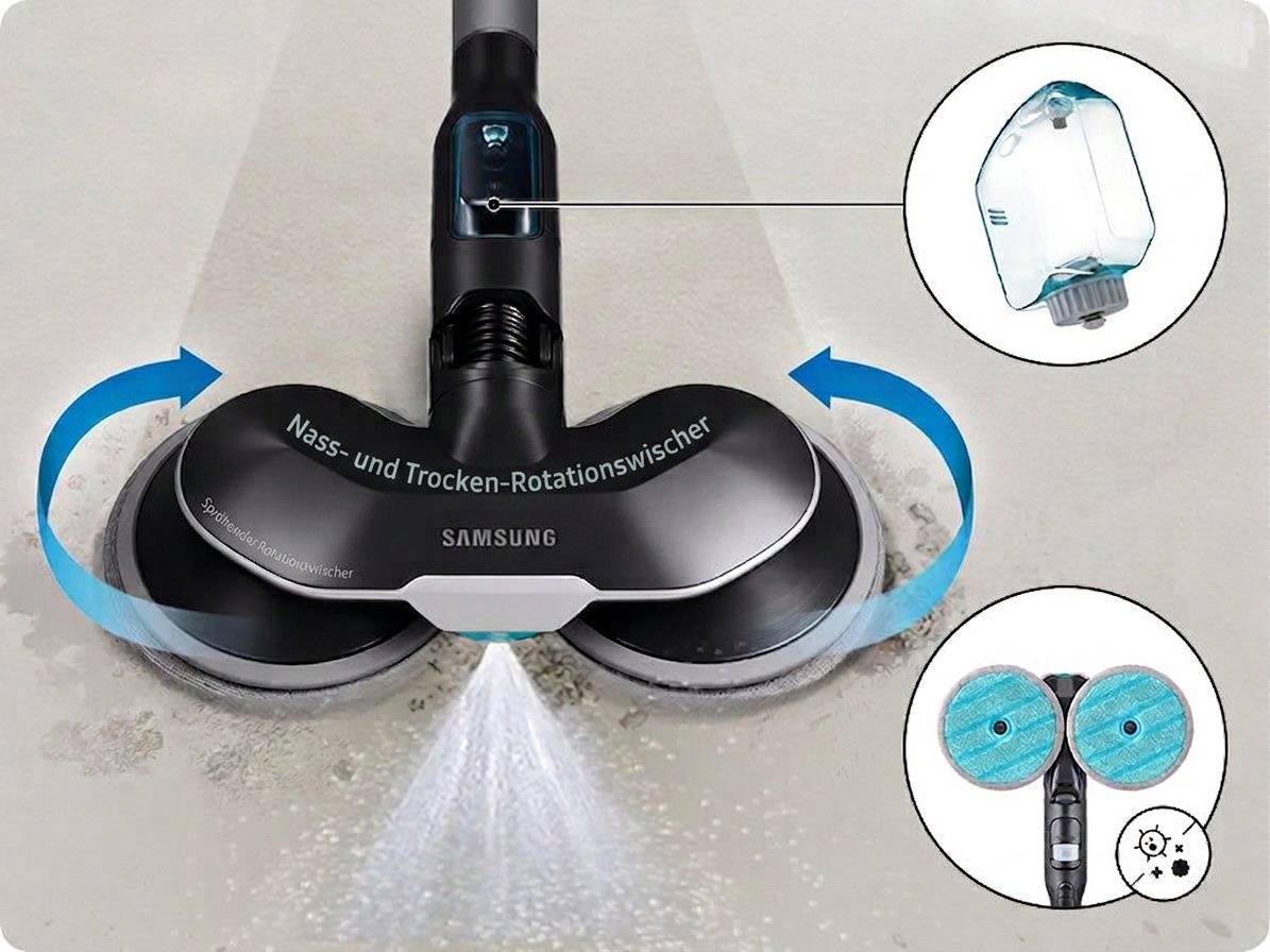 Akku-Stielstaubsauger Samsung JET 95 Premium VS20C954FTB/GE