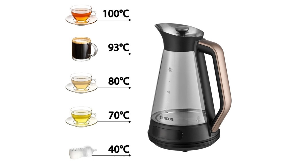 Rýchlovarná kanvica SENCOR SWK 1595BK