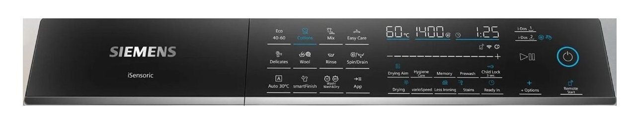 SIEMENS WN54C2A0EU iQ700 washer-dryer SIEMENS WN54C2A0EU iQ700 washer-dryer