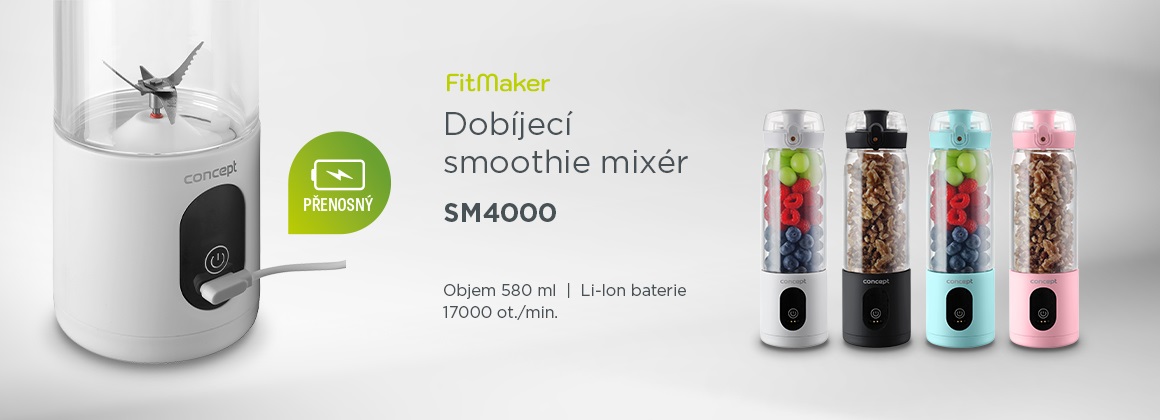 Concept SM4000 Smoothie FitMaker blender Concept SM4000 Smoothie FitMaker blender