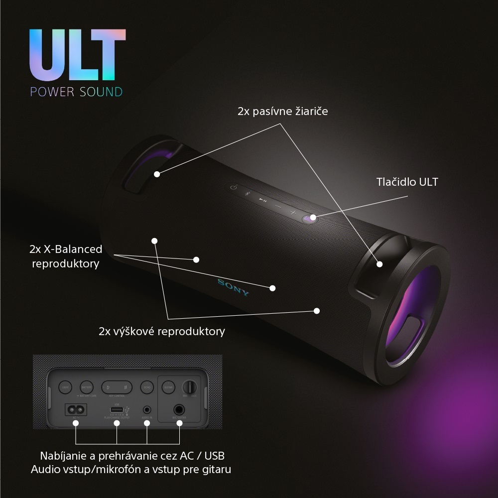 Bluetooth reproduktor Sony ULT FIELD 7