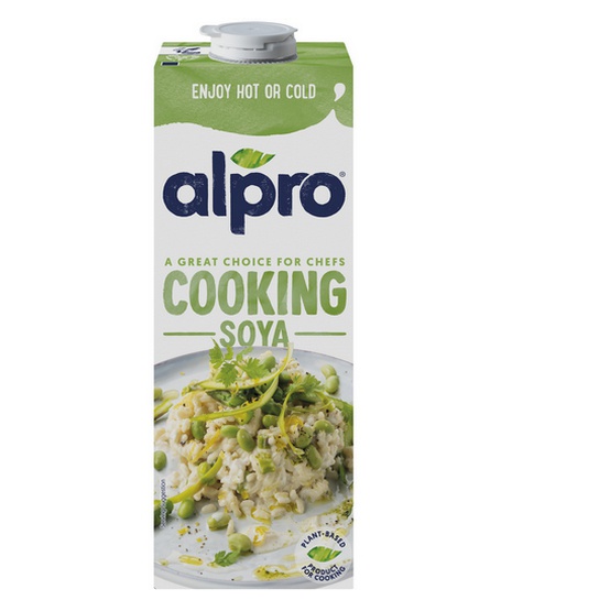 Vegetable drink Alpro soy cooking product 1l
