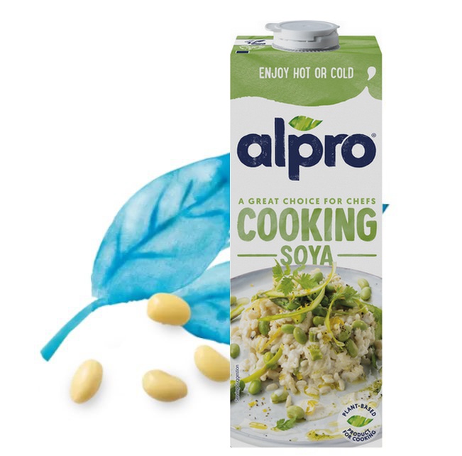 Vegetable drink Alpro soy cooking product 1l