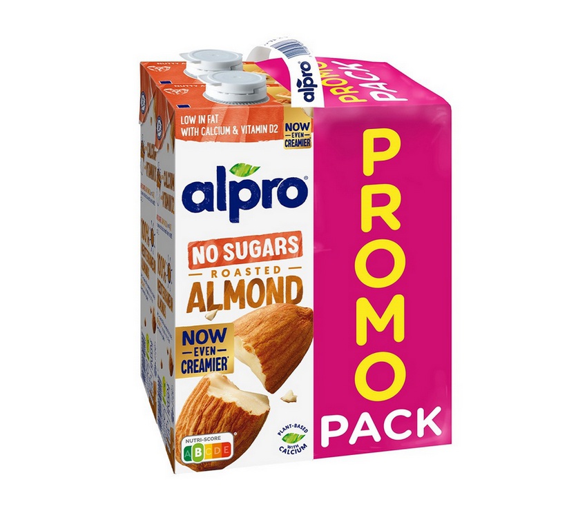 Alpro almond drink unsweetened 4x1l Alpro almond drink unsweetened 4x1l