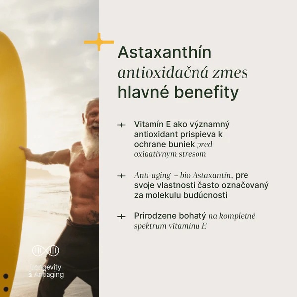 Antioxidačná zmes s E vitamínom Trime ProLife, 120 kapsúl Antioxidanty a vitamín E Trime ProLife, 120 kapsúl